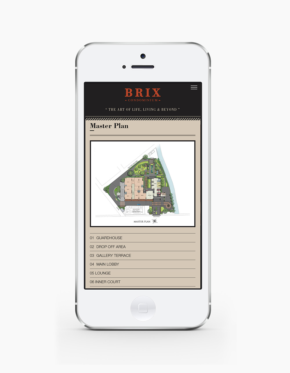 Brix_mockupiphone2 website design